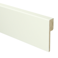 MDF Renovatie Plint Wit Voorgelakt RAL 9010