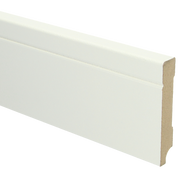 MDF Tijdloze Plint Wit Voorgelakt RAL 9010