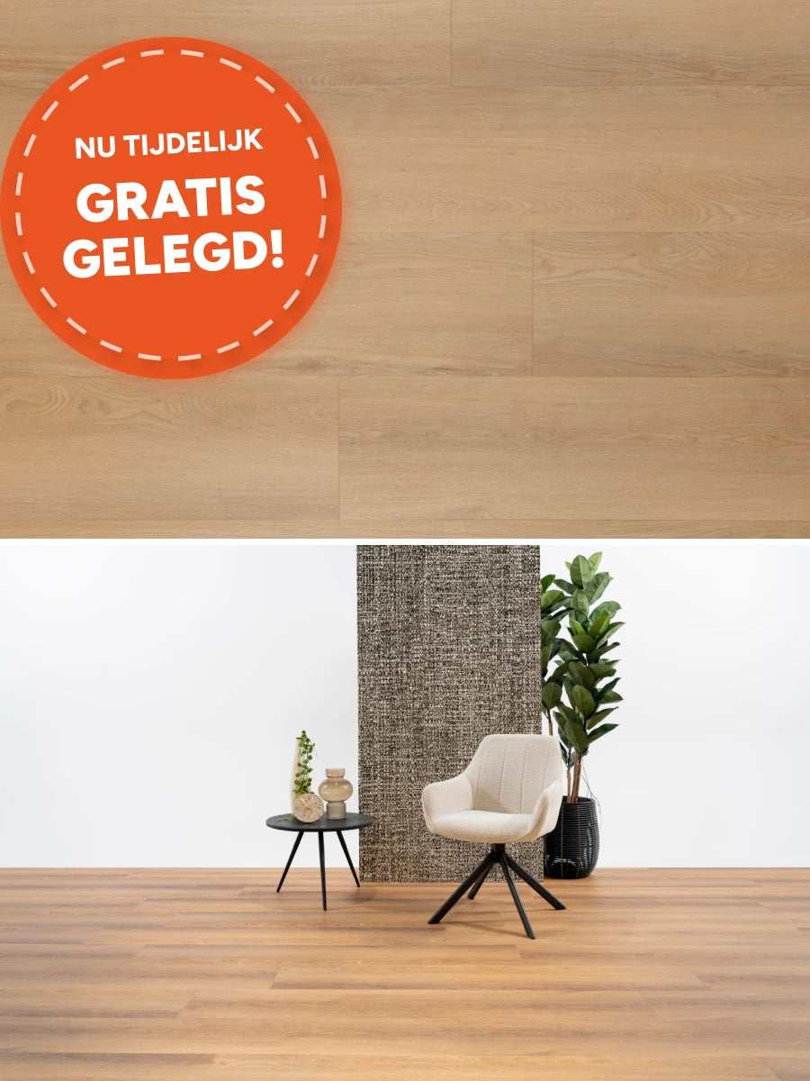 Asenta Serre Rechte Plank Warm Oak Plak PVC