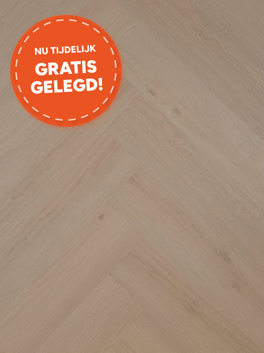 Asenta Vide Visgraat Smoky Oak Klik PVC