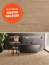 Floer Rechte Plank Steden Zamora Zandgrijs Eiken Hybride Laminaat