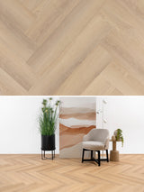 Asenta Serre Visgraat Light Oak Plak PVC