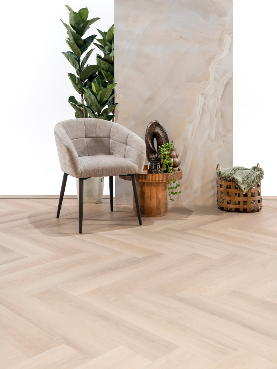 Asenta Serre Visgraat Smoky Oak Plak PVC