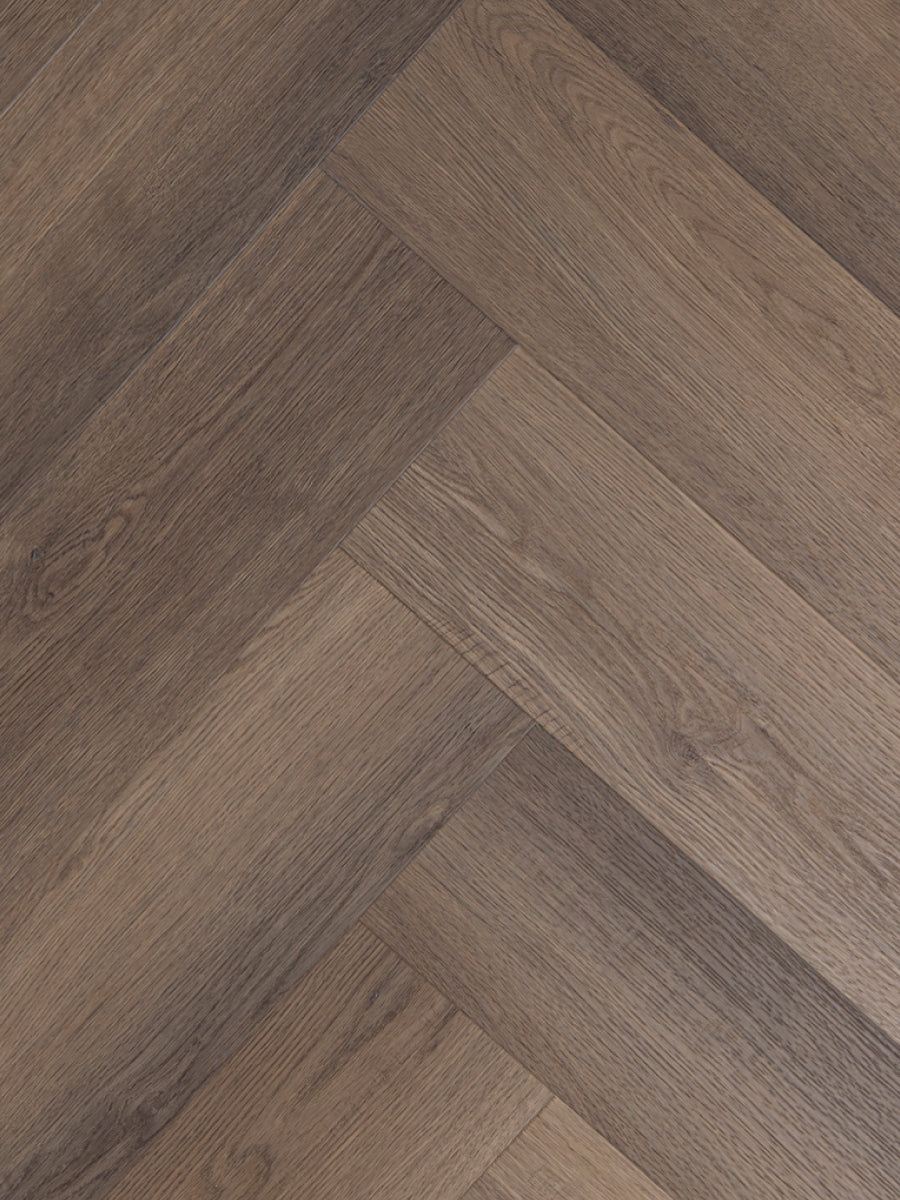 Asenta Serre Visgraat Brown Oak Plak PVC