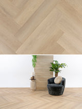 Asenta Serre Visgraat Natural Oak Plak PVC