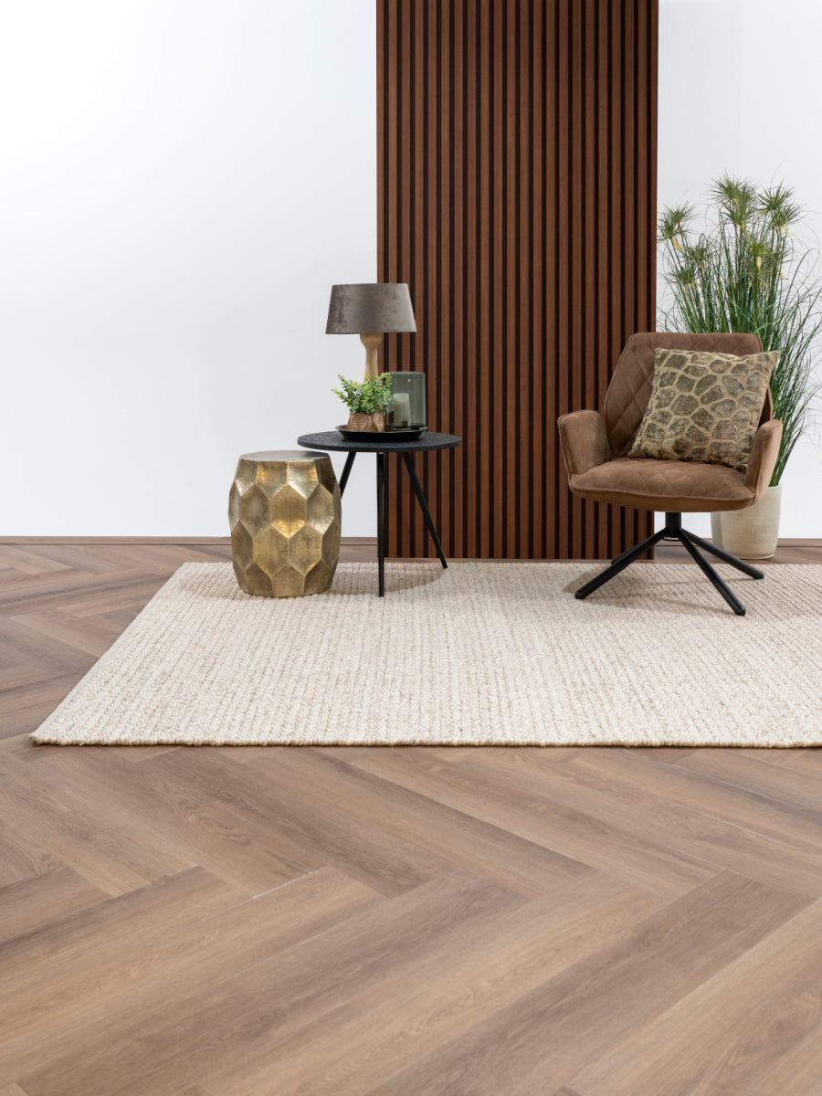 Asenta Serre Visgraat Roasted Oak Plak PVC