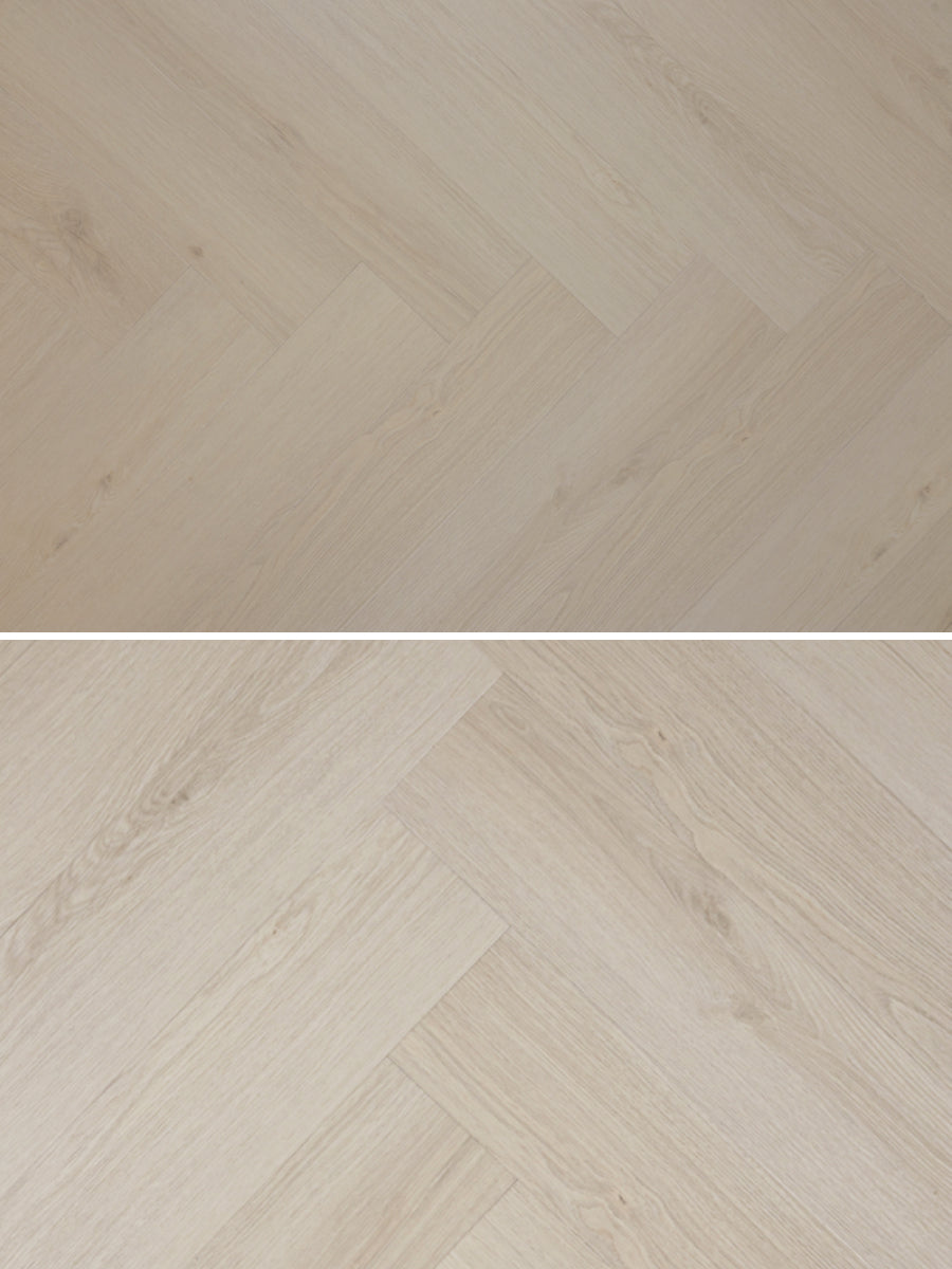 Asenta Vide Visgraat White Wash Beige Klik PVC