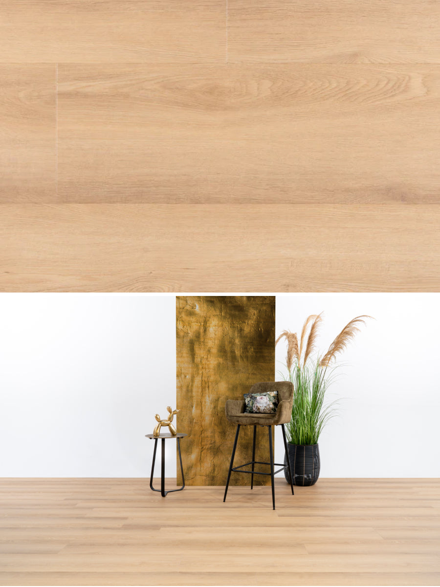 Asenta Serre Rechte Plank Light Oak Plak PVC
