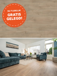 Hoomline Rechte Plank Royal XL V2 Aquaprotect Mount Everest 106 Laminaat
