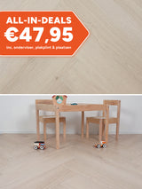 Asenta Vide Visgraat White Wash Beige Klik PVC