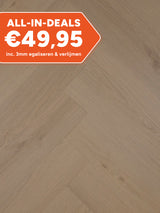 Asenta Vide Visgraat Natural Oak Plak PVC