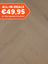 Asenta Vide Visgraat Natural Oak Plak PVC