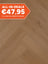 Asenta Vide Visgraat Warm Oak Klik PVC