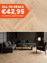 Asenta Loft Visgraat Natural Oak Klik PVC