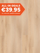 Asenta Loft Rechte Plank Natural Oak Klik PVC