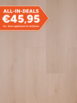 Asenta Vide Rechte Plank Beige Oak Plak PVC