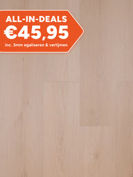 Asenta Vide Rechte Plank Beige Oak Plak PVC