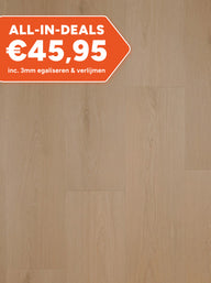 Asenta Vide Rechte Plank Light Oak Plak PVC