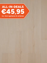 Asenta Vide Rechte Plank White Wash Beige Plak PVC