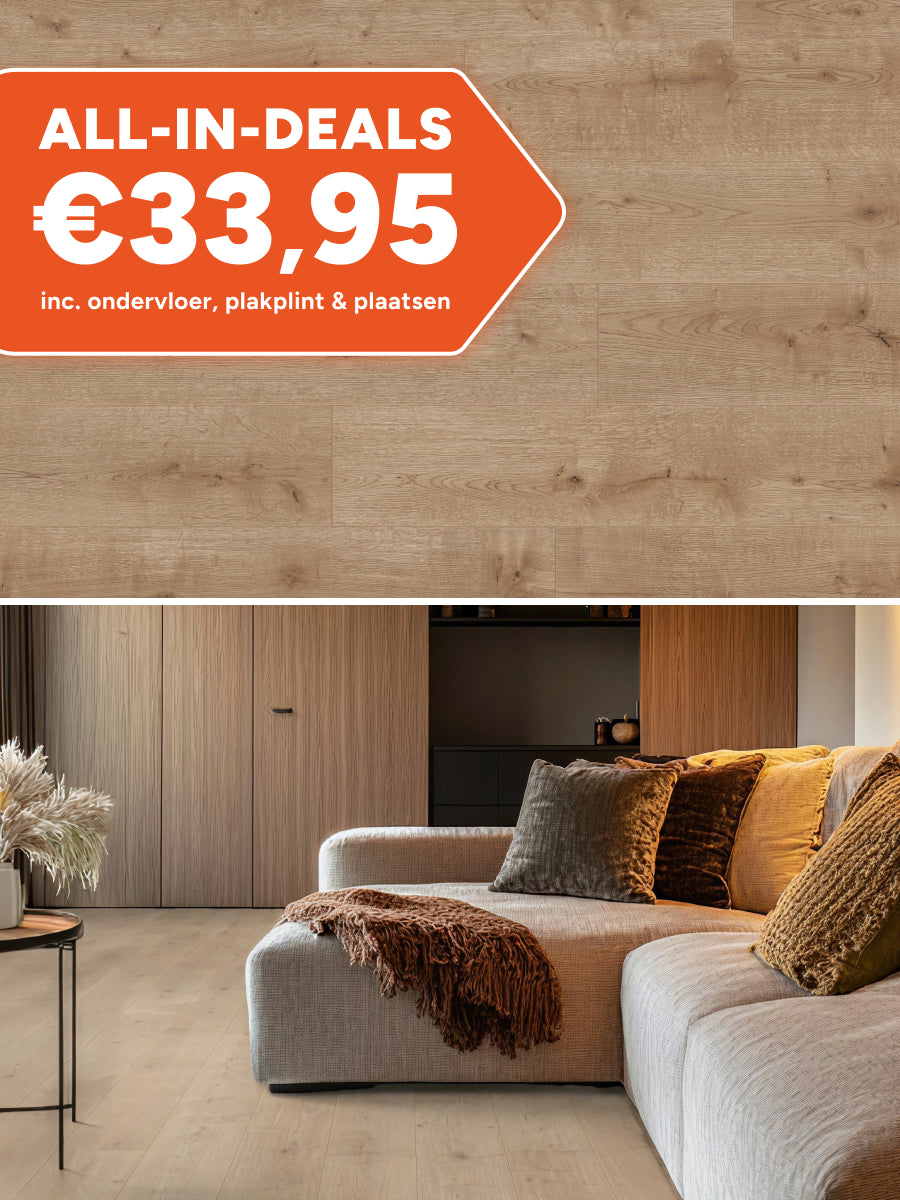 Hoomline Rechte Plank Optima V4 Hobart 837 Laminaat