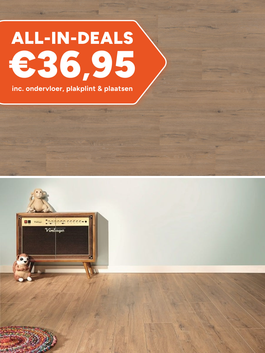 Hoomline Rechte Plank Royal XL V2 Aquaprotect Karwendel 902 Laminaat