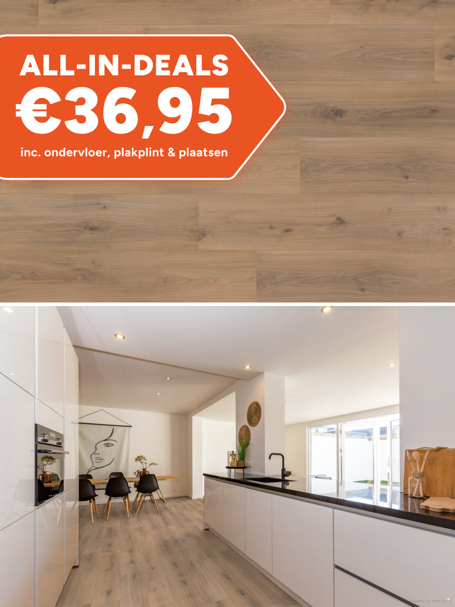 Hoomline Rechte Plank Royal XL V2 Aquaprotect Jungfrau 4936 Laminaat