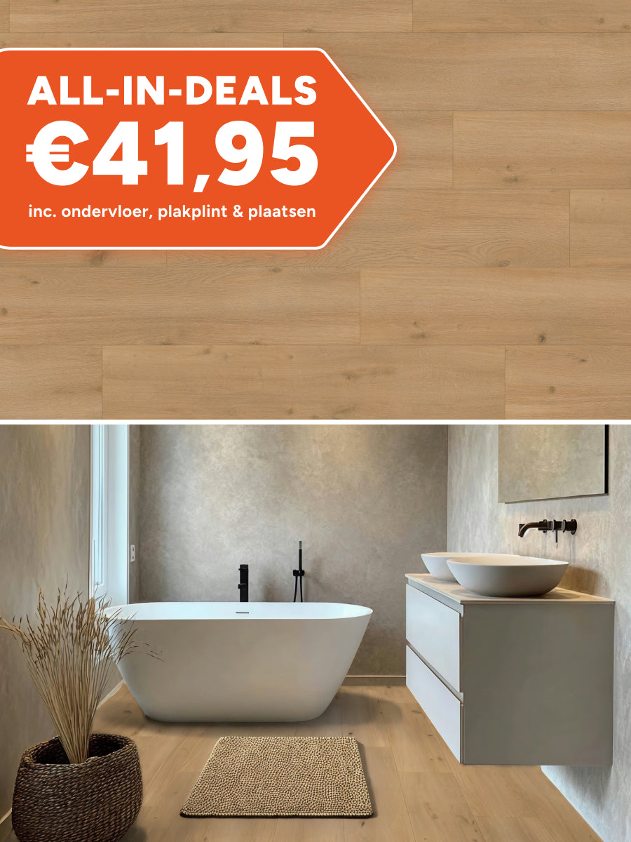 Hoomline Rechte Plank Elite XL V4 Vecht 6080 Laminaat