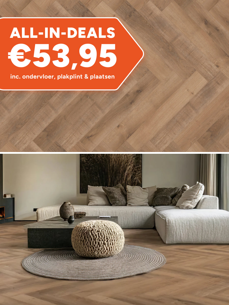 Hoomline Visgraat V4 Aquaprotect Tong 2305 Laminaat