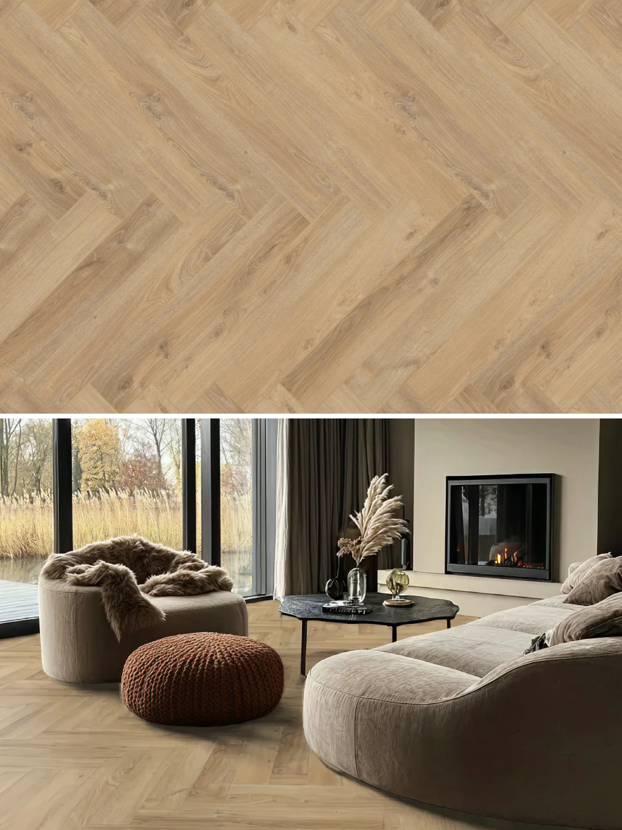 Hoomline Visgraat V4 Aquaprotect Haring 2307 Laminaat