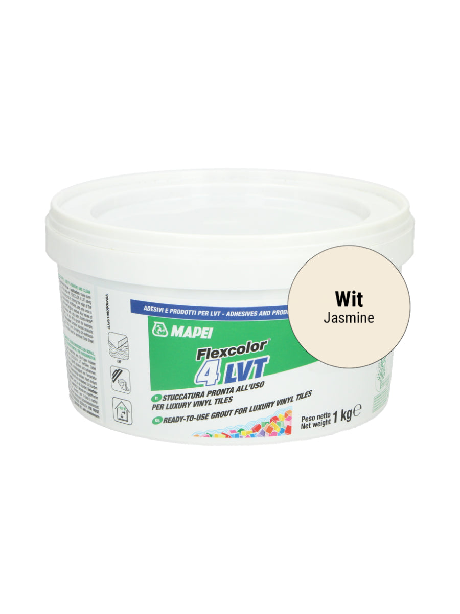 Voegpasta PVC vloeren Wit 1L