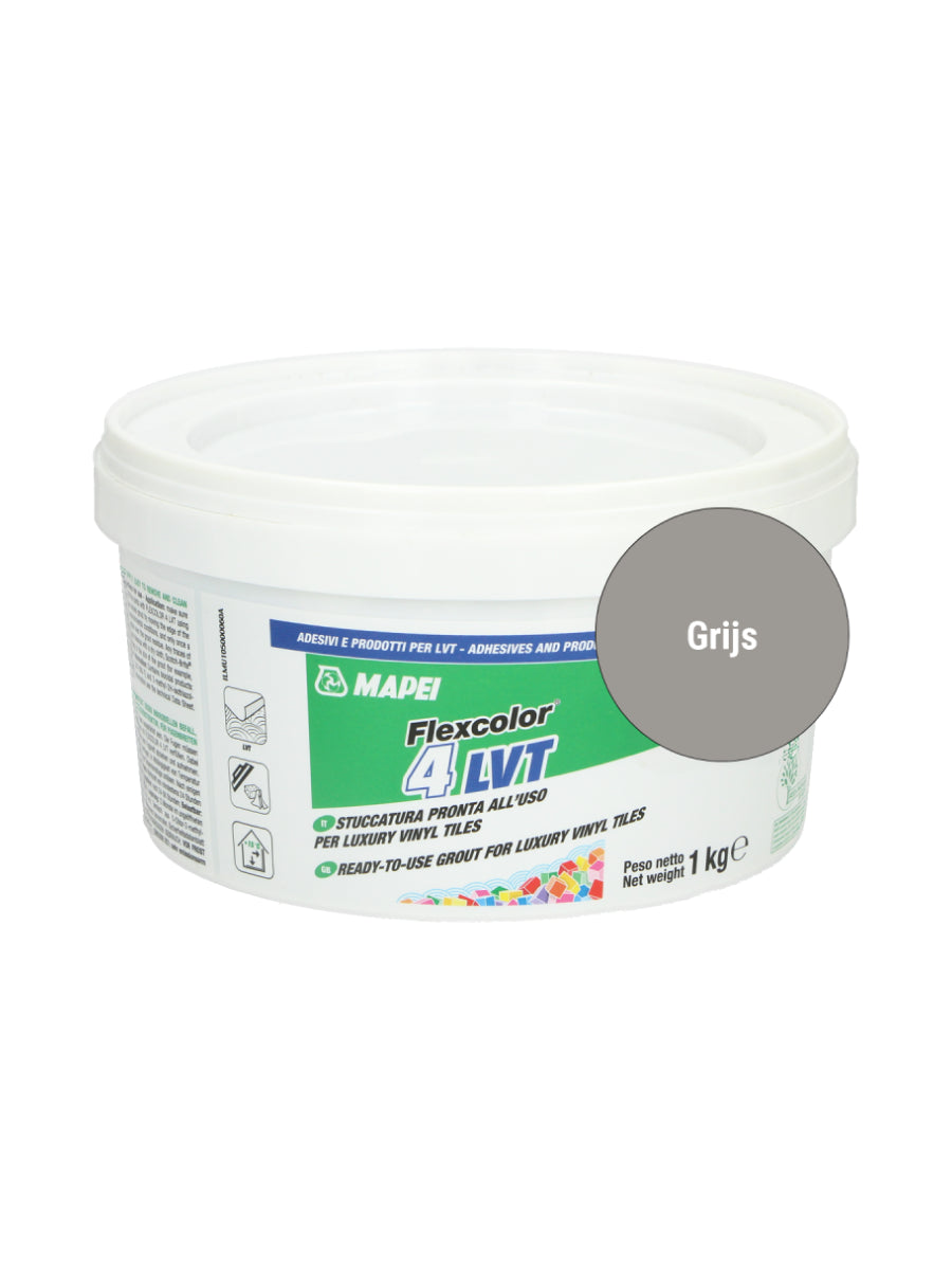 Voegpasta PVC vloeren Grijs 1L