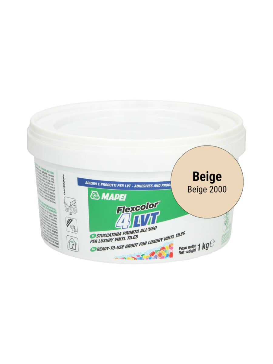 Voegpasta PVC vloeren Beige 1L