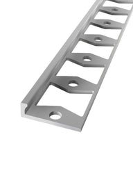 In-egaliseer Eindprofiel tot 4.5 mm PVC RVS