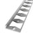 In-egaliseer Eindprofiel tot 4.5 mm PVC RVS