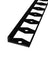 In-egaliseer Eindprofiel tot 4.5 mm PVC Zwart