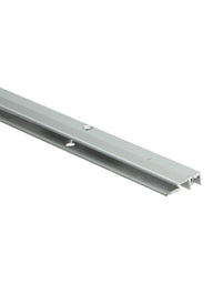 Eindprofiel PVC Klik 4-9.5 mm Zilver