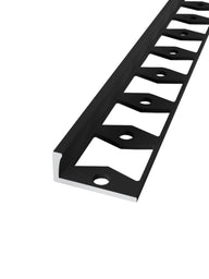 In-egaliseer Eindprofiel tot 6 mm PVC Zwart