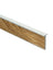 Trapneusprofiel PVC Zilver 14x43mm 3m