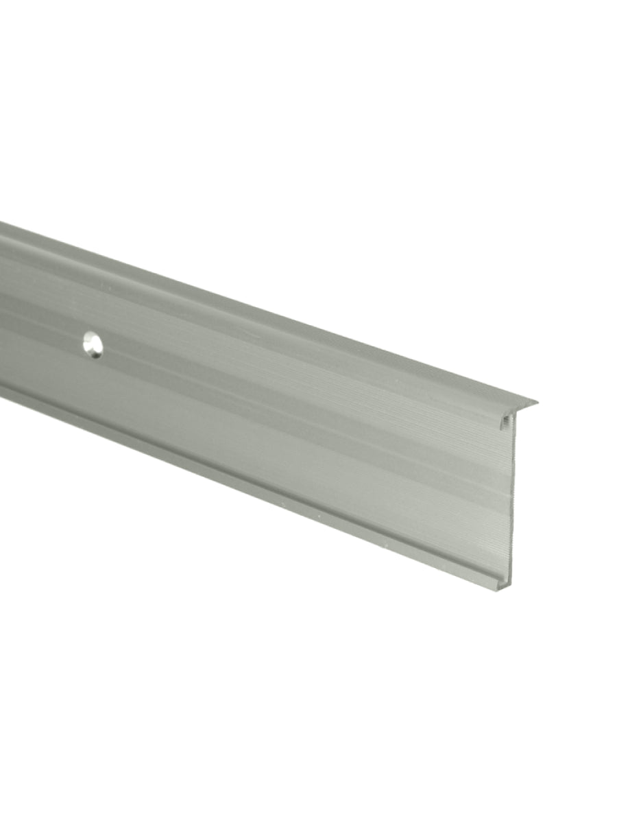 Trapneusprofiel PVC Zilver 14x43mm 3m