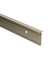 Trapneusprofiel PVC RVS 14x43mm 3m