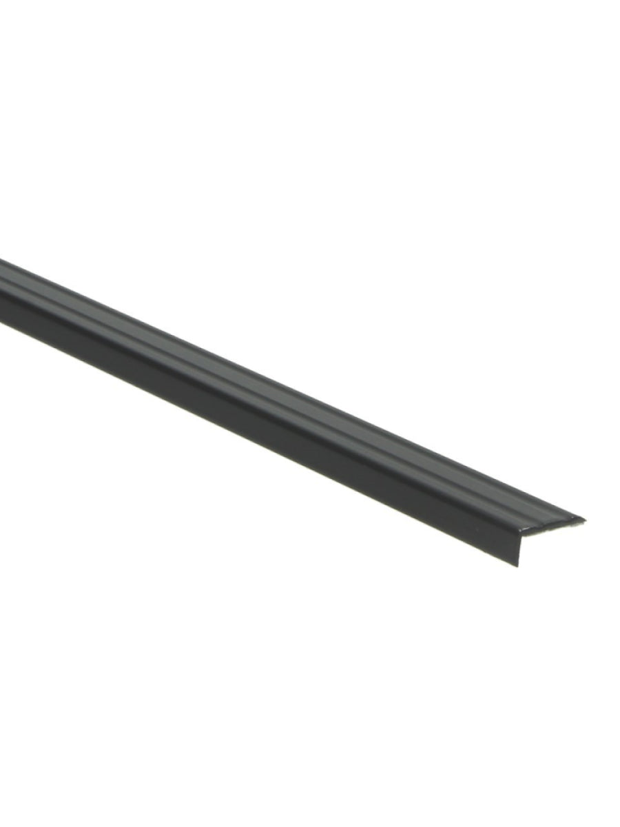 Hoeklijnprofiel Zelfklevend 10 mm Zwart 3m