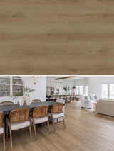 Asenta Loft Rechte Plank Brown Oak Plak PVC