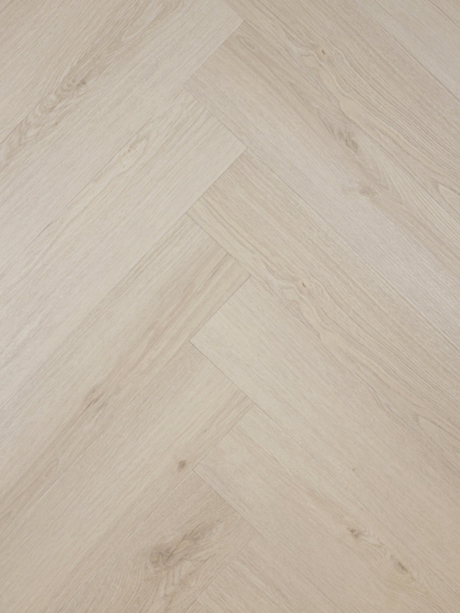 Asenta Vide Visgraat White Wash Beige Klik PVC