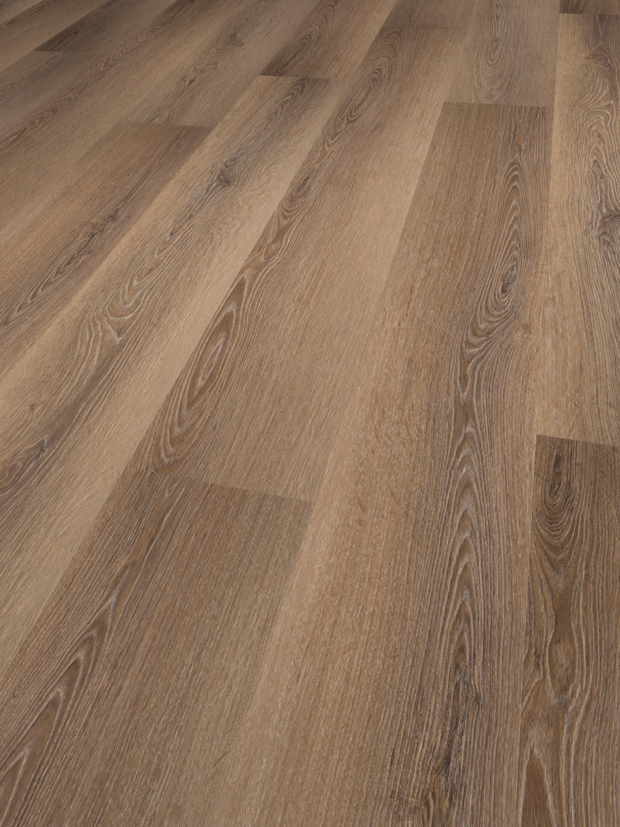 Asenta Loft Rechte Plank Brown Oak Klik PVC