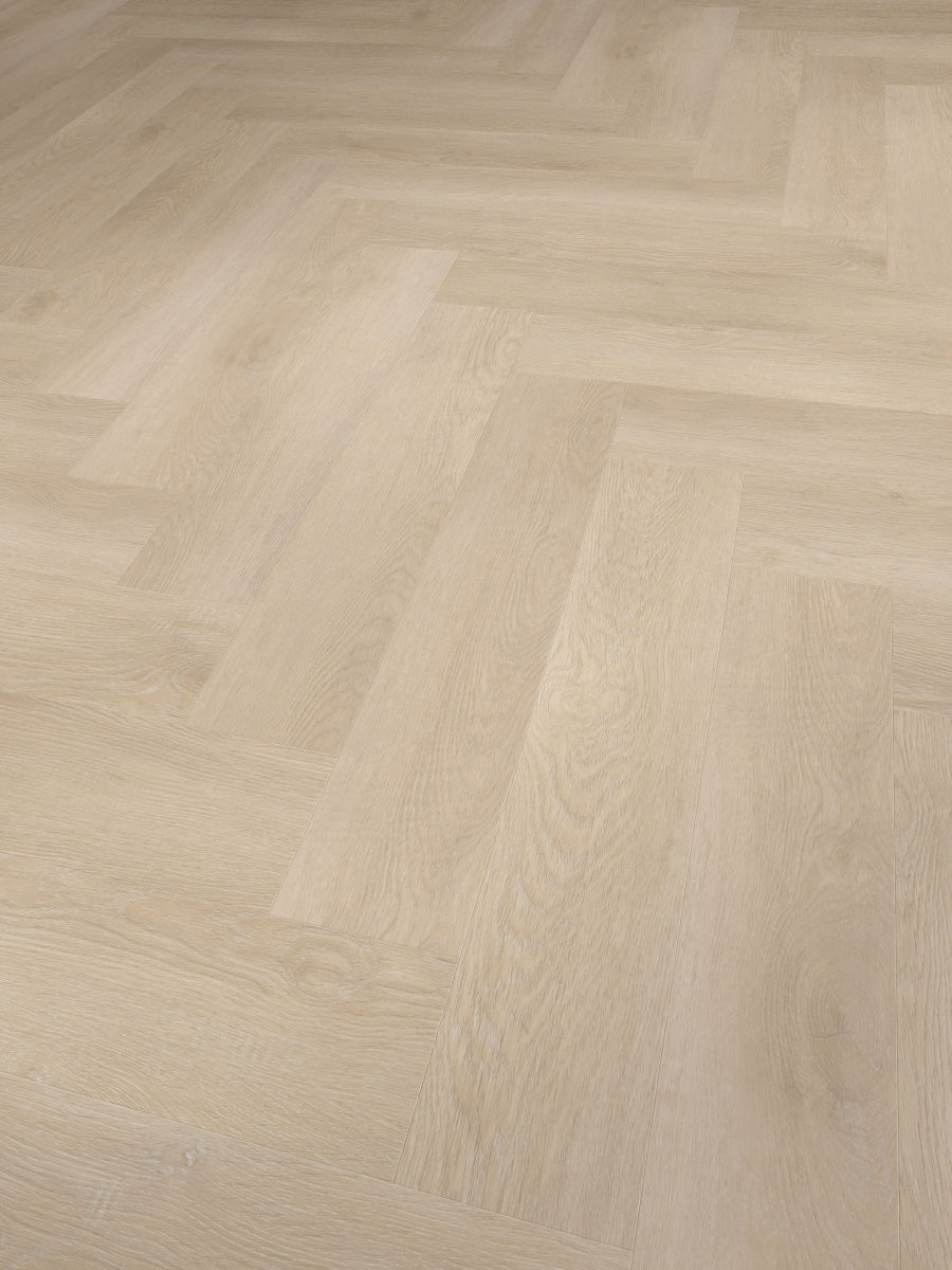 Asenta Loft Visgraat Beige Oak Klik PVC