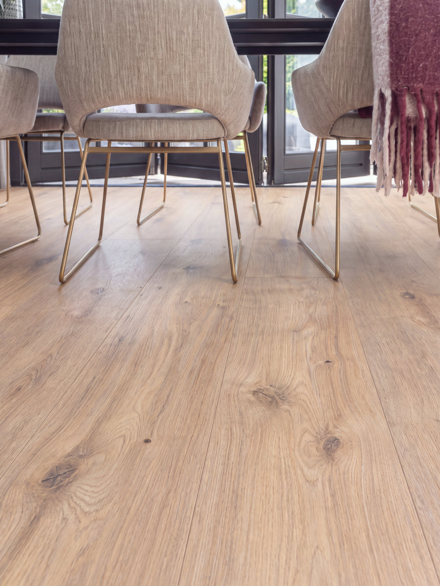 Asenta Suite Rechte Plank Light Oak Laminaat 7mm