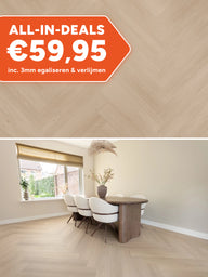 Floer Walvisgraat Zwaardvis Zand Plak PVC