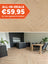 Floer Walvisgraat Gaia Grijsbeige Plak PVC