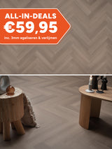 Floer Visgraat Greige Eiken Plak PVC