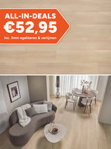 Floer Rechte Plank Landhuis Natuur Eik Plak PVC
